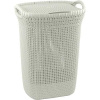 Kôš Curver® KNIT 3676 57L, krémový, 45x61x34 cm, na bielizeň, prádlo