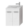 JIKA CUBE skrinka s umývadlom 50 cm biela 4.5364.1.176.300.1