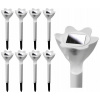 Solárne svietidlá - Solárna lampa Záhrada LED biela set 8ks (Solárne svietidlá - Solárna lampa Záhrada LED biela set 8ks)