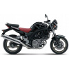 Nálepky FOOQS na motocykel SUZUKI SV 650 2005-2009 ČIERNO-ČERVENÁ 4CX