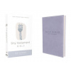 Niv, Tiny Testament Bible, New Testament, Leathersoft, Blue, Comfort Print (Kniha)