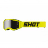 SHOT ASSAULT 2.0 žlté zrkadlové titánové MX okuliare
