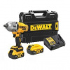 Doťahovák rázový Dewalt XR 18V DCF900P2T-QW (s batériou)