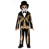 Detský oblek - skeleton - vek 10 - 12 rokov - 142 - 148 cm
