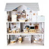 Eco Toys Domček pre bábiky s nábytkom Residence Emma