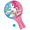 Plážový tenis Jednorožec Unicorn Mondo 2*22 cm rakety a loptička