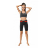 WINNER Fitness legíny Slimming shorts - middle čierna, XL