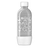 SódaCo sýtiaca fľaša pre domáce výrobníky sódy SodaCo Basic a Royal, 1 liter, biela SodaCo