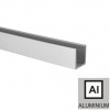 EKOfence Zasklenie pevné - profil U AL-Elox 20x20 mm 14742