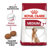 Royal Canin Medium Adult 7+ - granule pre starnúce psy stredne veľkých plemien 15 kg