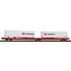 Piko Kontajnerový vagón T3000e s 2 návesmi DB Schenker DB AG VI - 24626