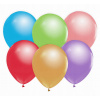 Balóny Beauty&Charm metalické, mix farieb, 12