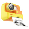 Digitálny fotoaparát HOCO pre deti s tlačiarňou DV200 - žltý
