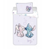 JERRY FABRICS Obliečky do postieľky Lilo and Stitch Purple baby Bavlna, 100/135, 40/60 cm