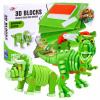 3D PENOVÉ KOCKY, KONŠTRUKČNÉ PUZZLE, VEĽKÉ DINOSAURY