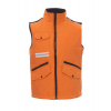 PAYPER MIG 2.0 001011-0051 / Celozapínacia zateplená vesta - orange/black M