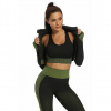 Yoga Sense fitness set dámsky sv. zelená veľkosť oblečenia S - S