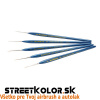 Kolibri 888 Set piatich modrých syntetických štetcov (Brush Set 888)