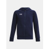 Under Armour Rival Fleece Fz Hoodie K 1379794-410 modrá