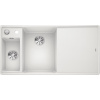 Blanco AXIA III 6 SF 524666 drez s odkvapom, drez vľavo biela drez do roviny