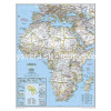 Afrika politická Classic 78x61cm zapichovacia mapa bez rámu NGS