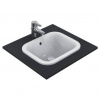 Ideal Standard E505501 CONNECT Umývadlo Zápustné Hranaté 42cm,Bez otvoru pre batériu E505501