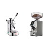 La Pavoni Professional Lusso + Eureka Mignon Specialita Smart, CR chrome