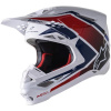 ALPINESTARS prilba SUPERTECH S-M10 CARBON META2, 2023, biela/červená/modrá lesklá, veľ. XL