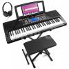 MAX Rhapsody61P Set keyboardu se stojanem, stoličkou a sluchátky