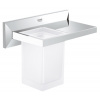 GROHE Allure Brilliant Polička s pohárom,chróm 40503000 GRO 40503000