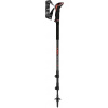 LEKI Trekingové palice Makalu, jasná červená-čierna-tmavá antracitová, 110 - 145 cm