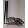 WFmetal Držák antény na stožár pro NanoStation s náklonem, galvanický zinek, délka 7cm