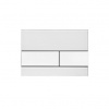 Tece Square Button glass white 9240800