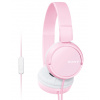 SONY slúchadlá MDR-ZX110AP handsfree, ružové (MDRZX110APP.CE7)