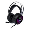 Herná sluchátka C-TECH Astro (GHS-16), casual gaming, LED, 7 farebné podsvietenie