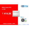 Midea Split konzol R32 3,5 kW s montážou