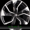 GMP REBEL 8,5x19 5x112 ET25.00 black diamond