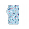 Jerry Fabrics Prostěradlo Lilo and Stitch Blue 90x200x25 cm
