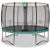 Trampolína s ochrannou sieťou Allure Classic Exit Toys priemer 366 cm zelená