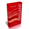 Maxis Brillant-steh.punč. kraj. bez šp. bronz 1 pár kompresívnych pančúch
