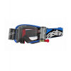 Brýle SUPERTECH STREAM ROLL-OFF WIDE VISION, ALPINESTARS (modrá, čiré plexi a roll-off systém) 2025