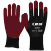 Cimco Winter Soft dunkelrot/schwarz 141242 vinyl pracovné rukavice Veľkosť rukavíc: 10, XL 1 pár; 141242