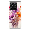Lesklé pouzdro iSaprio pro Xiaomi 14T - Flowers 22 (Lesklé pouzdro, kryt, obal iSaprio Exclusive na mobil Xiaomi 14T s motivem Flowers 22 - elegantní skleněný vzhled, skvělá ochrana mobilu a luxusní s
