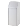 MEVA-TEC Výklopný koš na tříděný odpad bílý 70 l