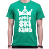 Fajntričko Tričko - Apres ski KING, Farba zelená, Strih/ Variant Pánsky/UNISEX