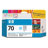 HP Ink Cartridge No. 70/Light Cyan/130ml