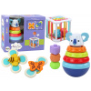 LEAN TOYS Súprava zmyslových hračiek - Koala veža