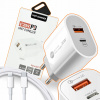 Nabíjačka Hikey, USB typ C pre Apple 3500 mA 12 V biela
