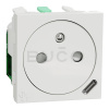 Schneider Electric Unica Zásuvka zarovnaná 230V/16A + USB C 10.5W, 2.1A, 2 moduly, Biela