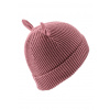 STERNTALER Čiapka pletená so zahnutým okrajom GOTS bavlna ružová dievča veľ. 51 cm - 18-24 m